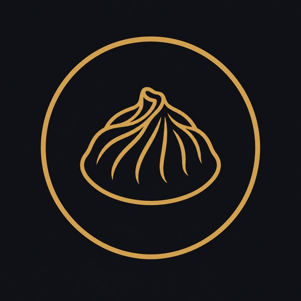 Golden Fold emblem — a hand-folded dumpling icon